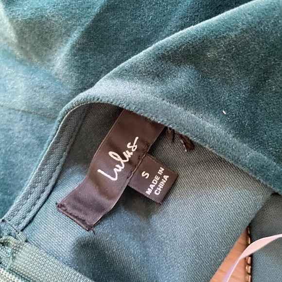 NWOT lulus emerald gown - Picture 4 of 4